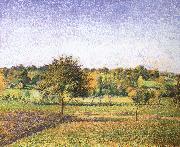 Camille Pissarro Flowering trees oil